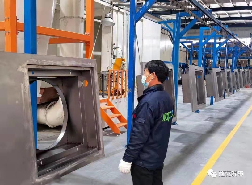 Jiangxi Kapa Gas Technology Co.,Ltd linha de produção da fábrica